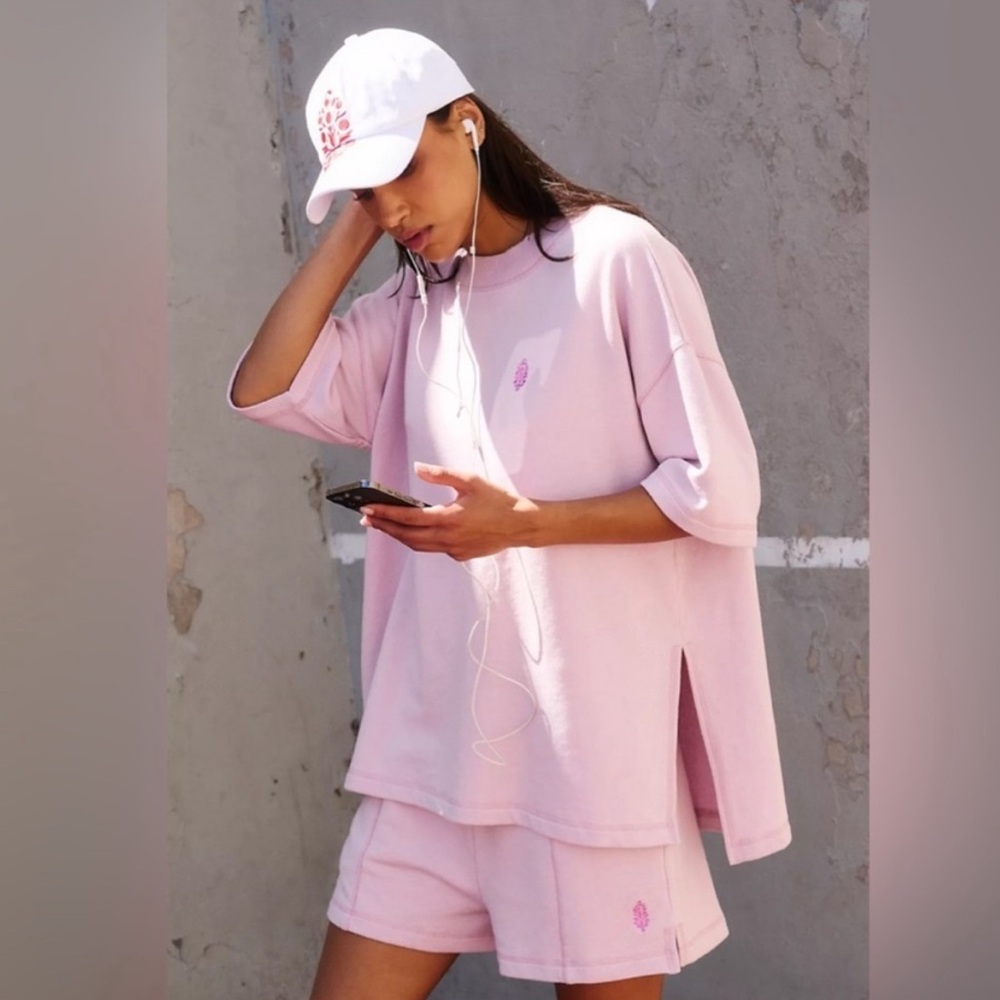 Free People Movement Back Me Up Set NWOT Faded Mauve - Picture 2 of 15